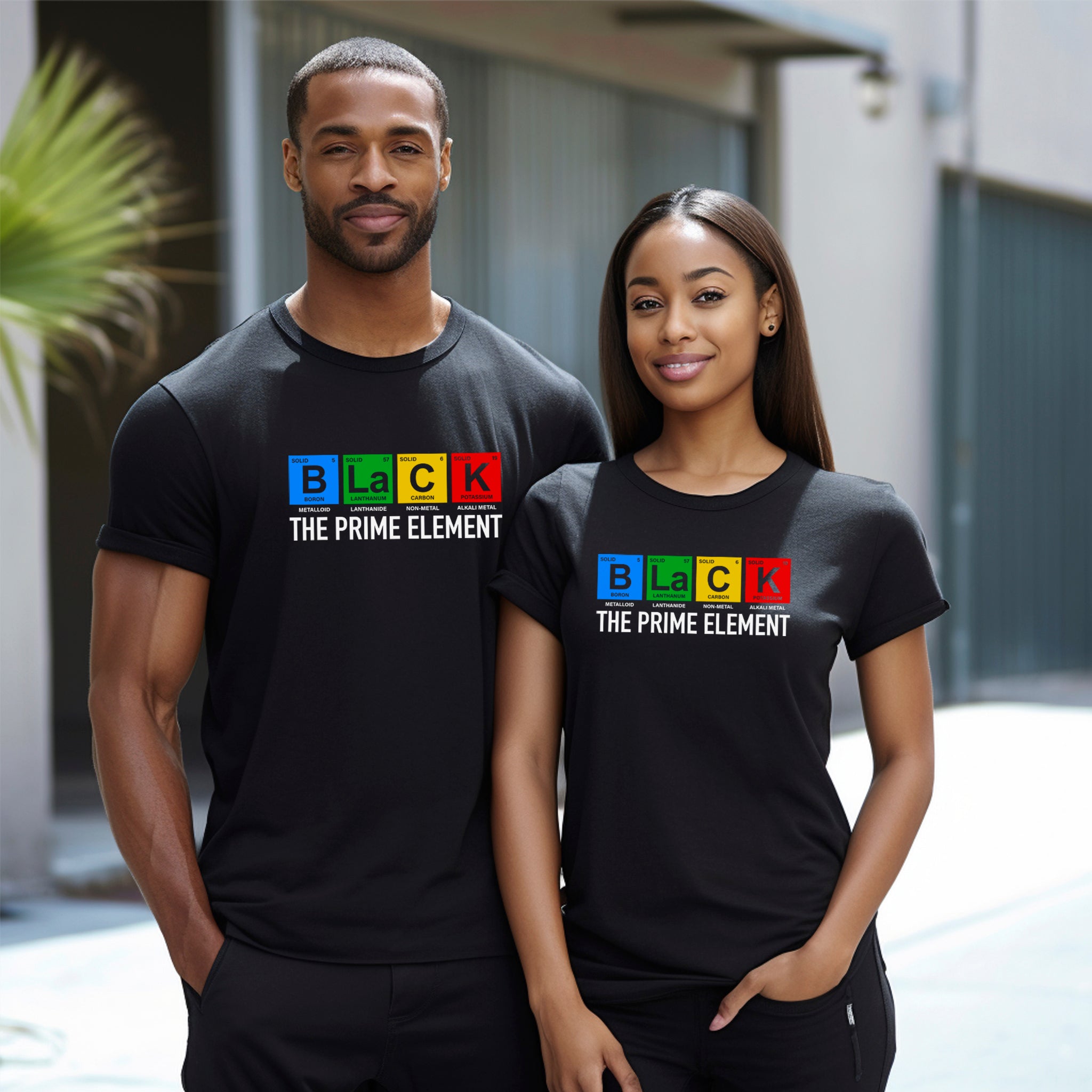 Black...The Prime Element Unisex Premium T-Shirt