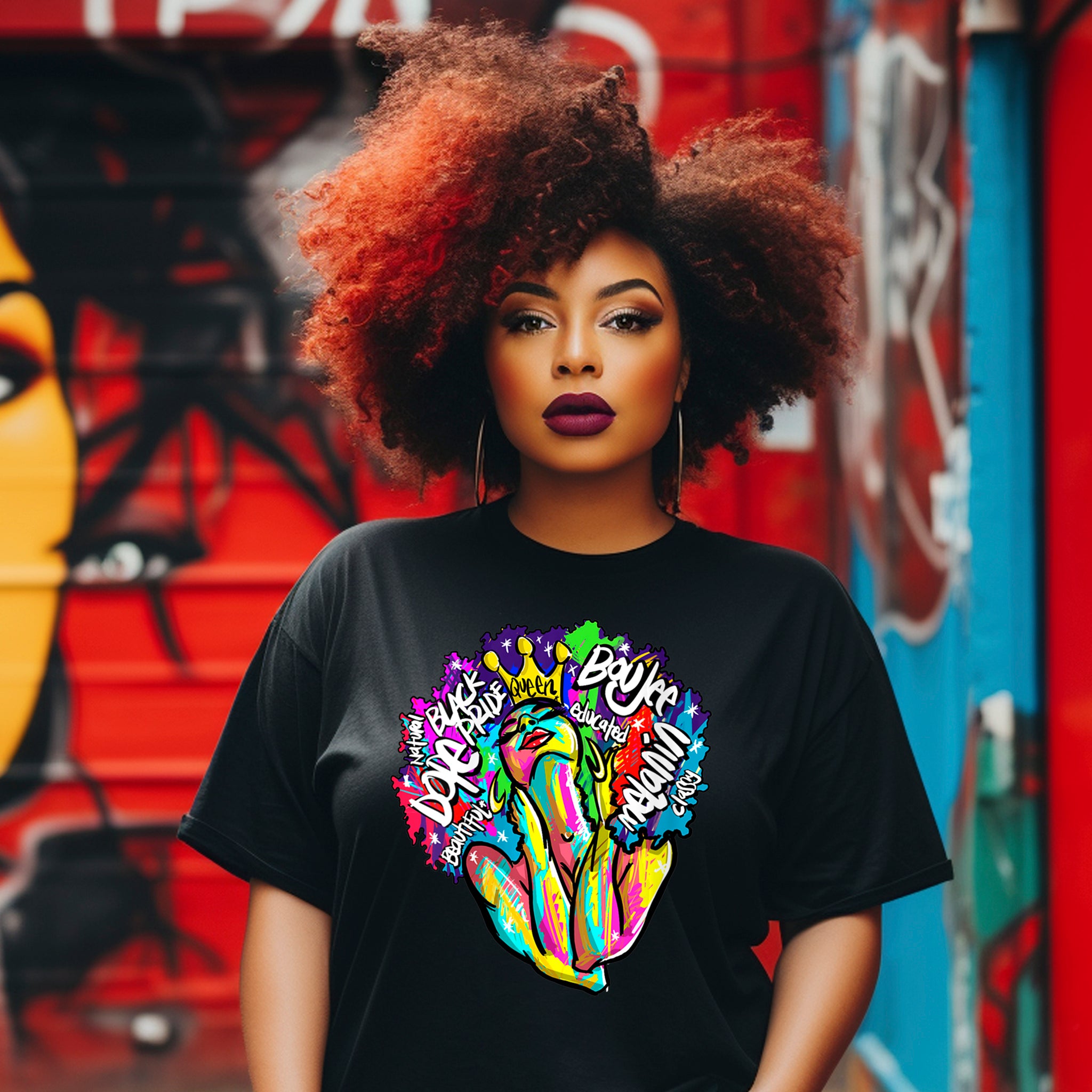 Dope Black Queen Premium T-Shirt