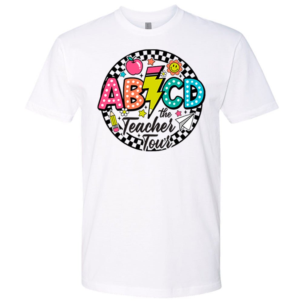 ABCD Teacher Tour Premium T - Shirt - Embedded Designz