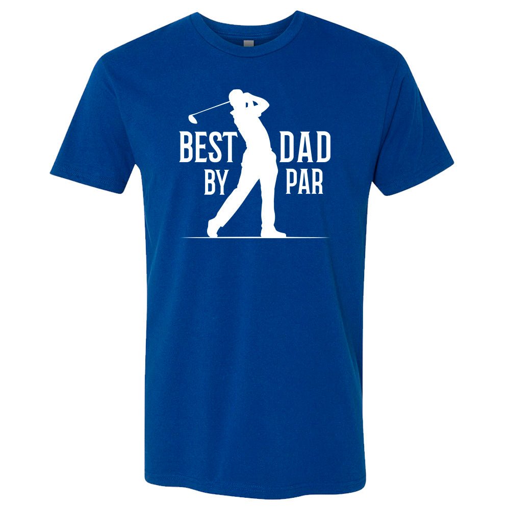 Best Dad By Par Father's Day Premium T-Shirt - Embedded Designz