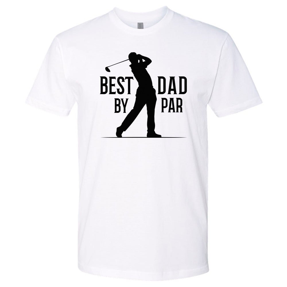Best Dad By Par Father's Day Premium T-Shirt - Embedded Designz