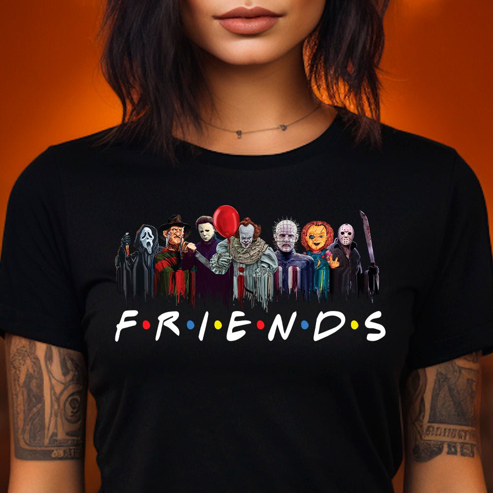 Friends Premium Halloween T - Shirt - Embedded Designz