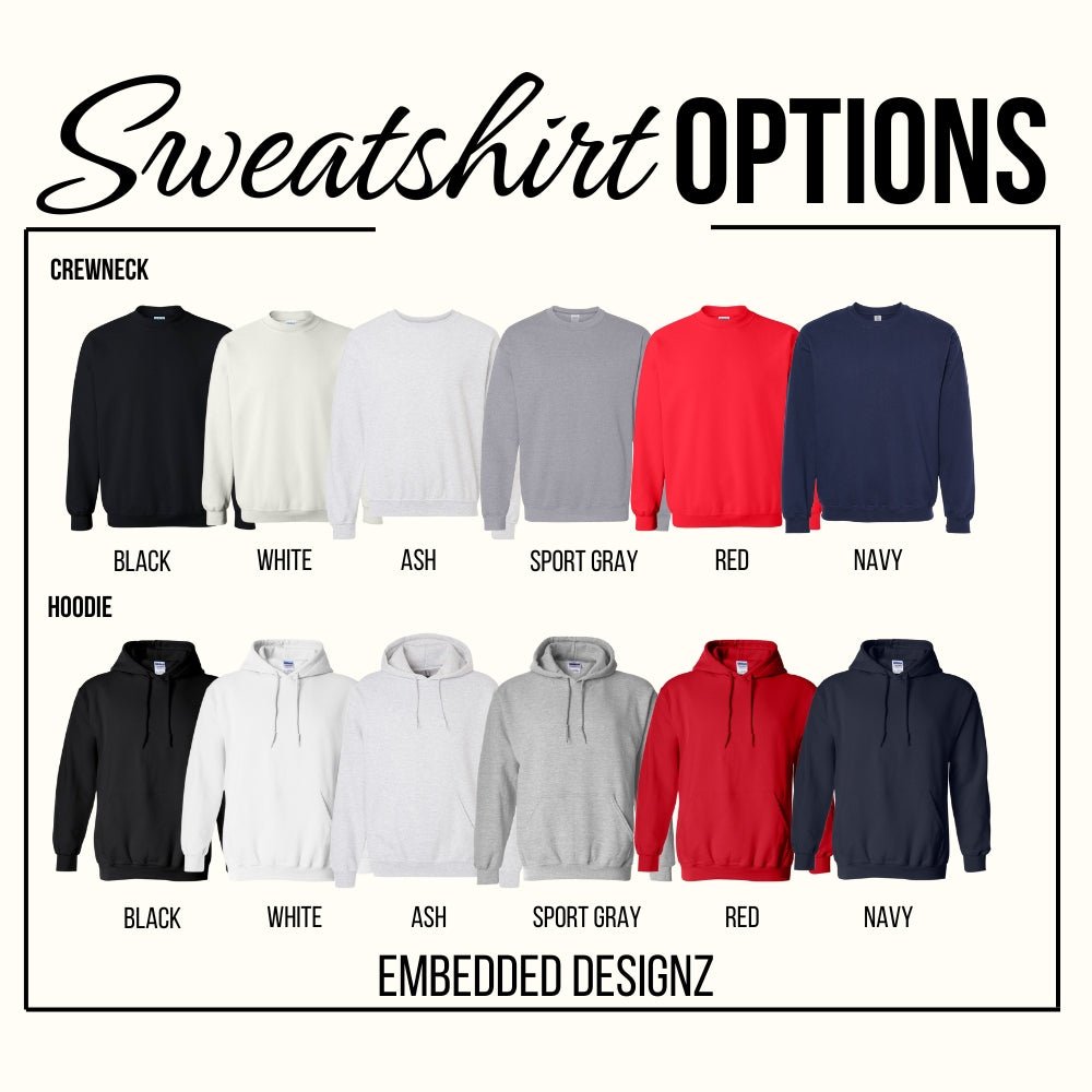 Glitter Cheer Mom Sweatshirt - Embedded Designz