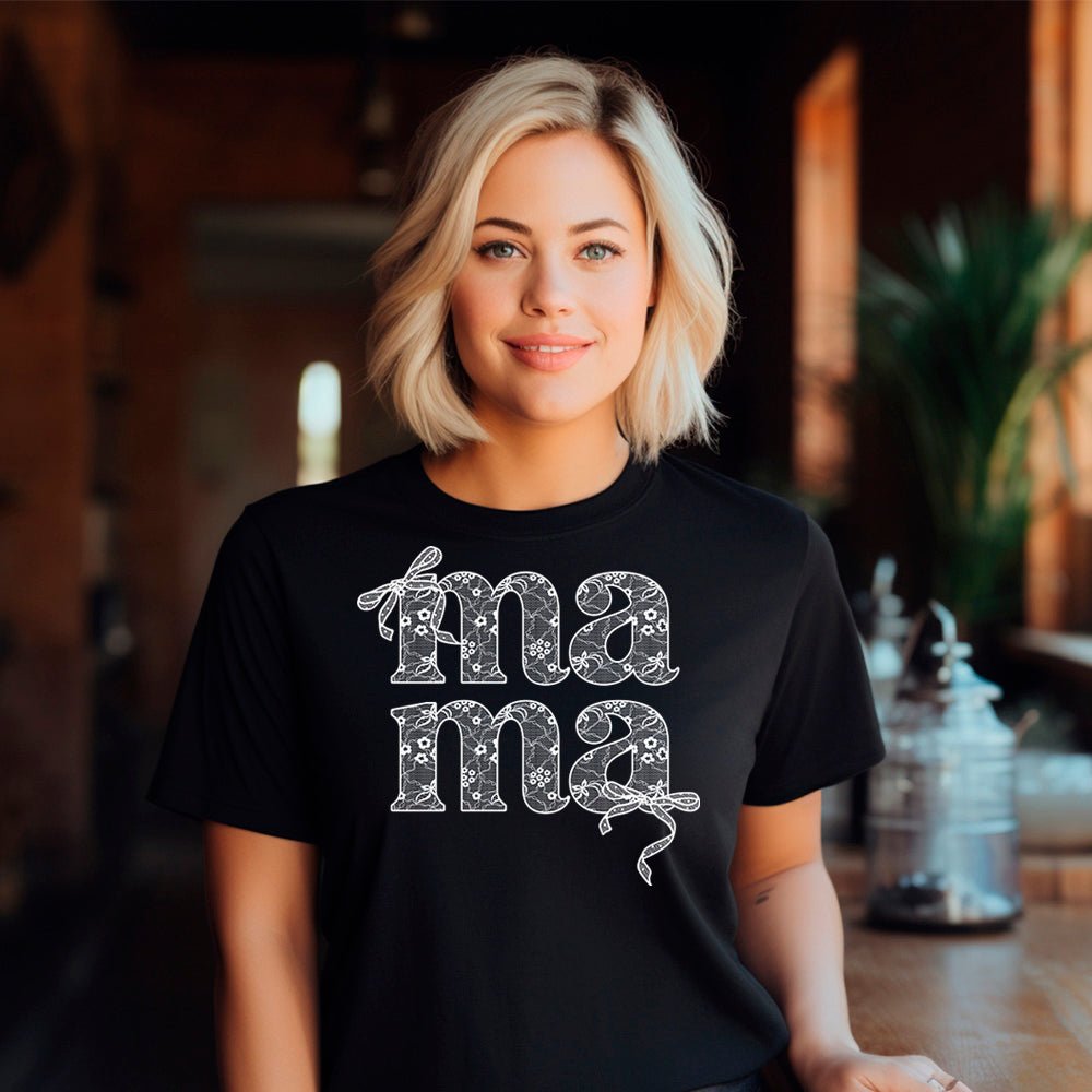 Lacey Mama Premium T-Shirt - Embedded Designz