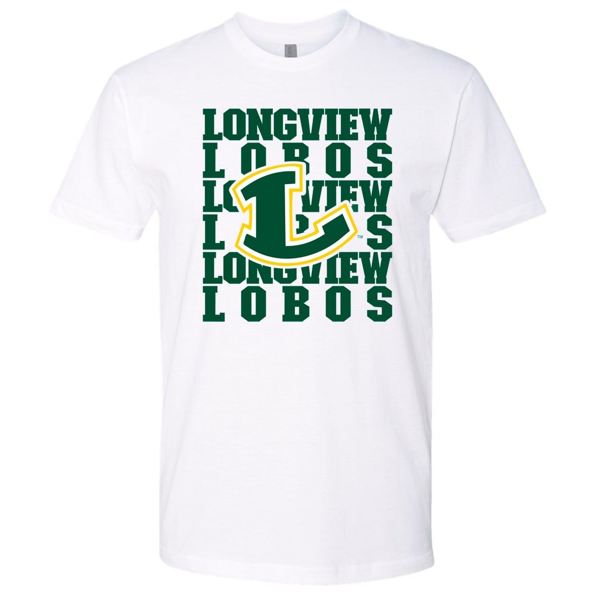 Longview Lobos Repeat Premium T-Shirt - Embedded Designz