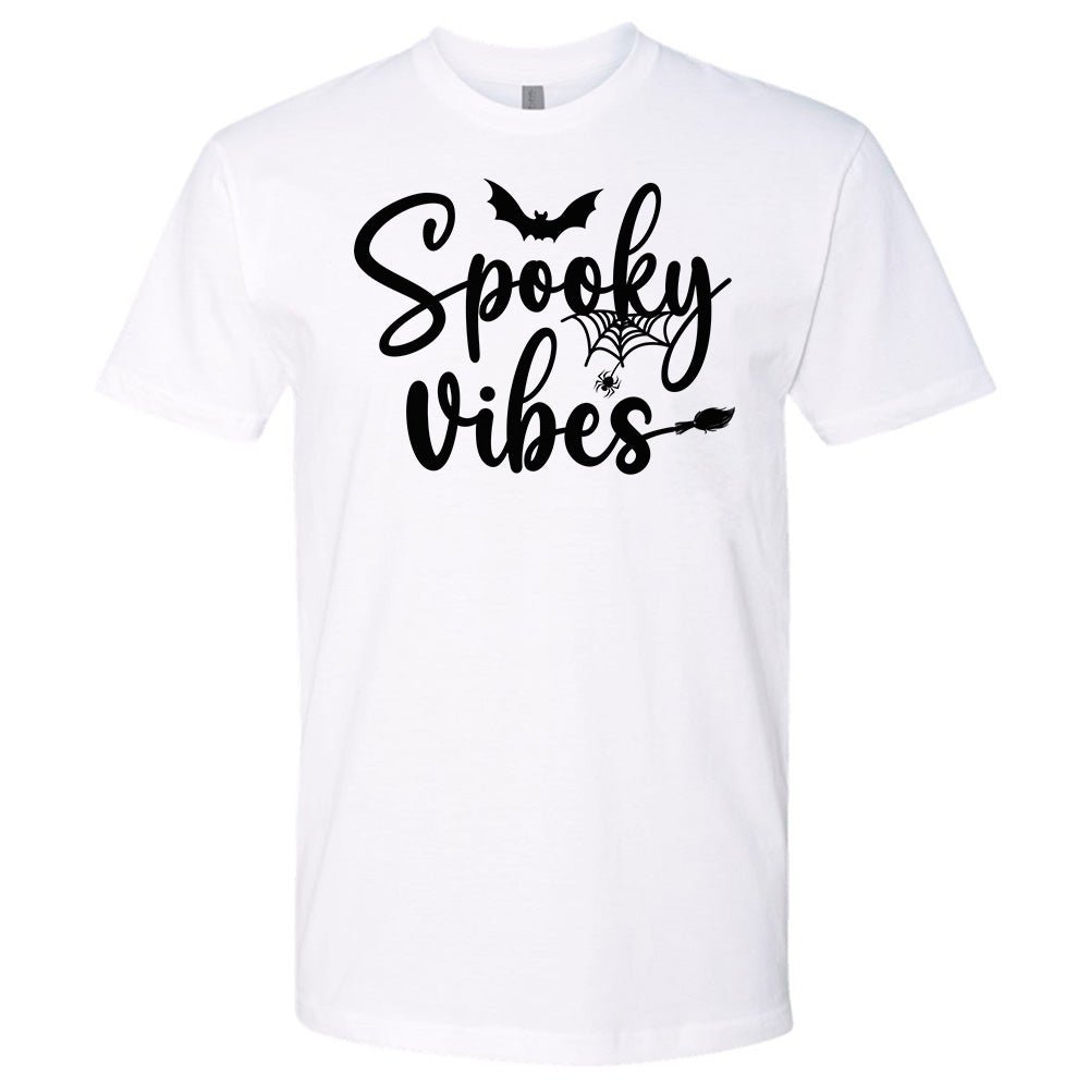 Spooky Vibes Premium Halloween T-Shirt - Embedded Designz