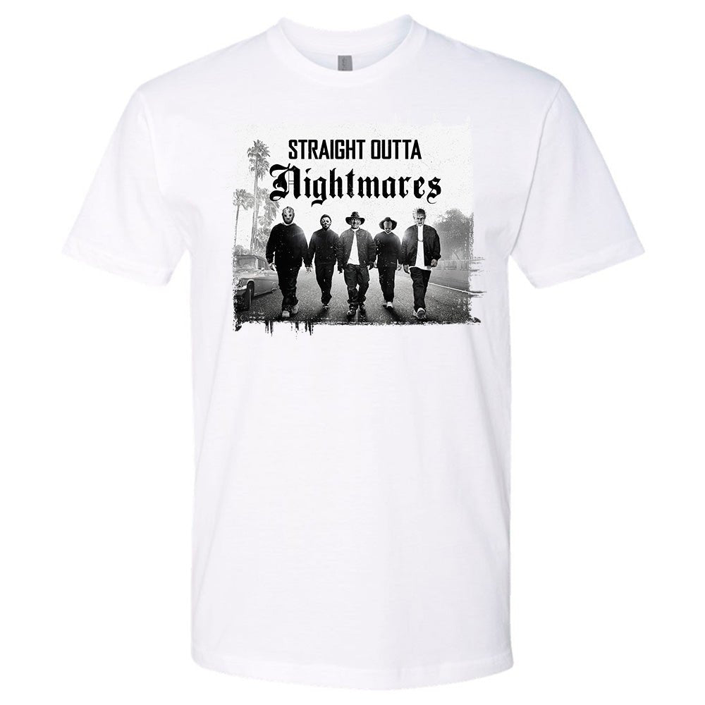 Straight Outta Nightmares Premium Halloween T-Shirt - Embedded Designz
