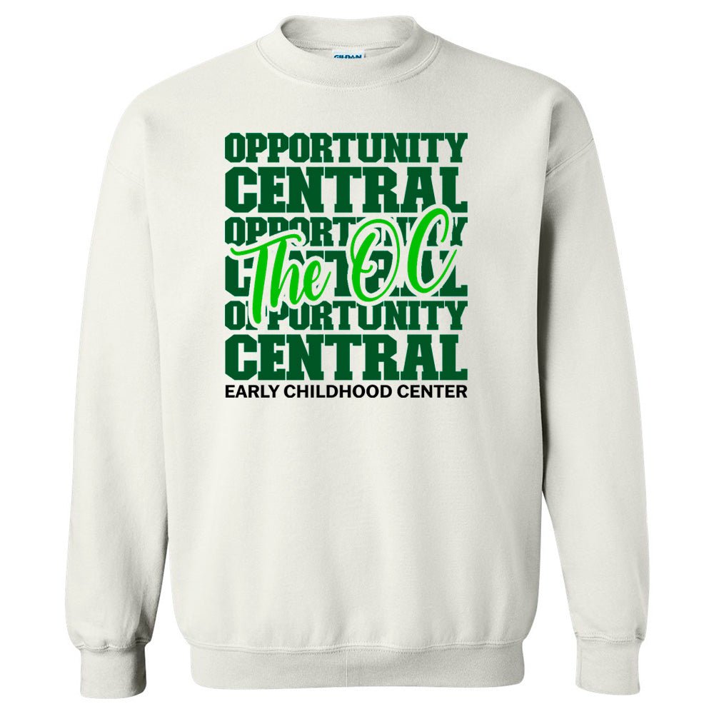 The OC Repeat Crewneck Sweatshirt - Embedded Designz