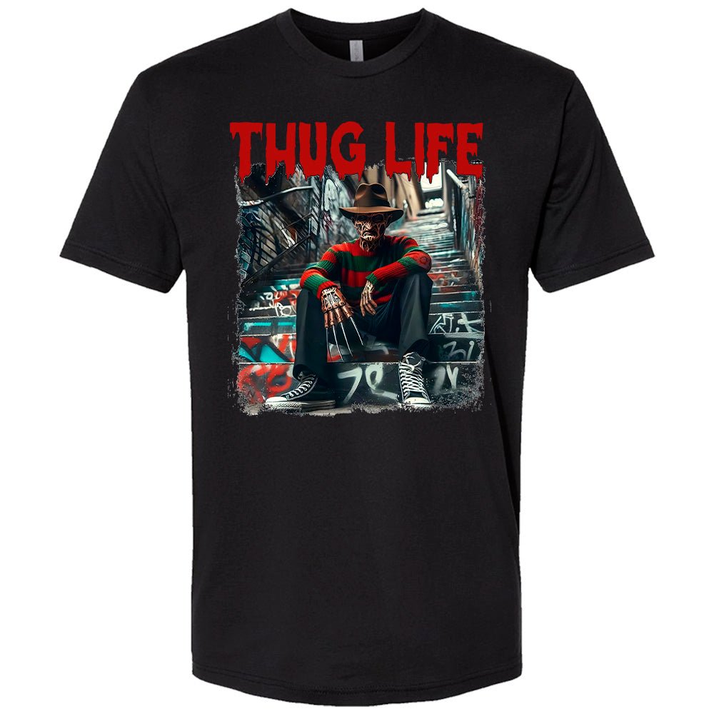 Thug Life Premium Halloween T-Shirt - Embedded Designz