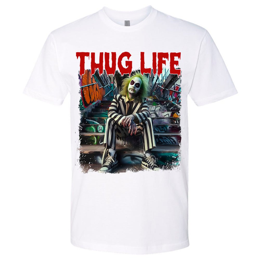 Thug Life Premium Halloween T-Shirt - Embedded Designz