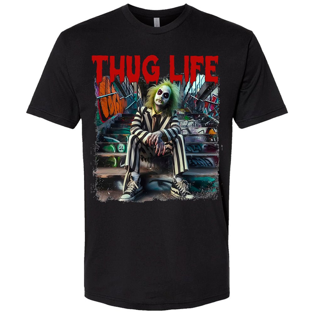 Thug Life Premium Halloween T-Shirt - Embedded Designz