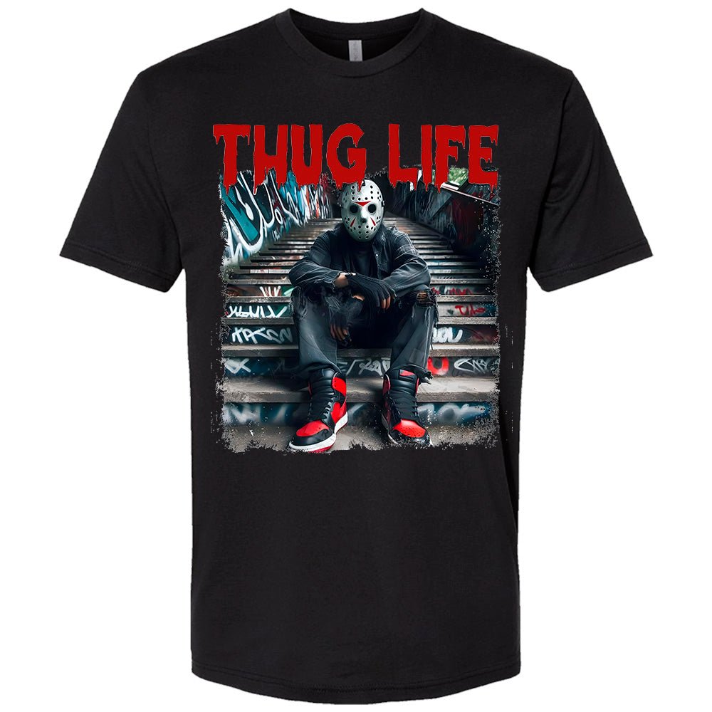 Thug Life Premium Halloween T-Shirt - Embedded Designz