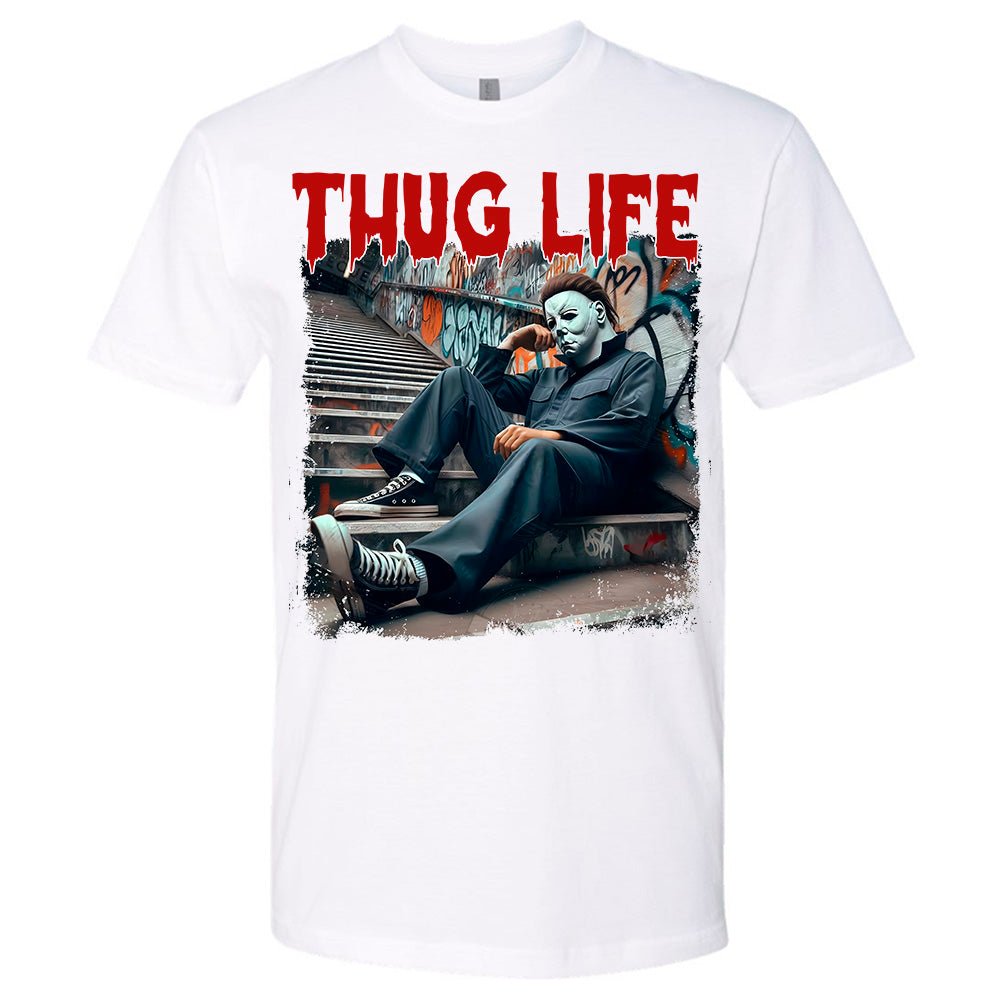 Thug Life Premium Halloween T-Shirt - Embedded Designz
