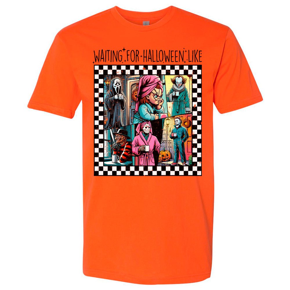 Waiting For Halloween Premium T-Shirt - Embedded Designz