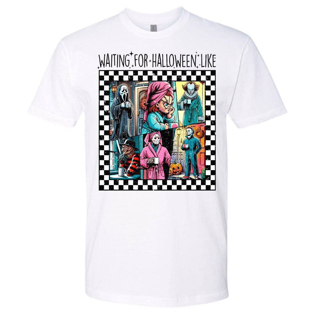 Waiting For Halloween Premium T-Shirt - Embedded Designz