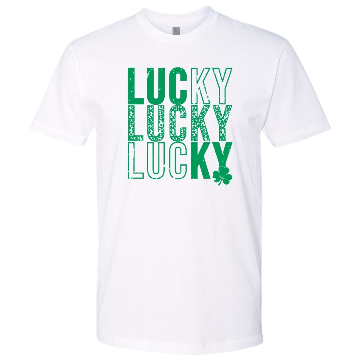 3 Times As Lucky St. Patrick's Day Premium T-Shirt - Embedded Designz