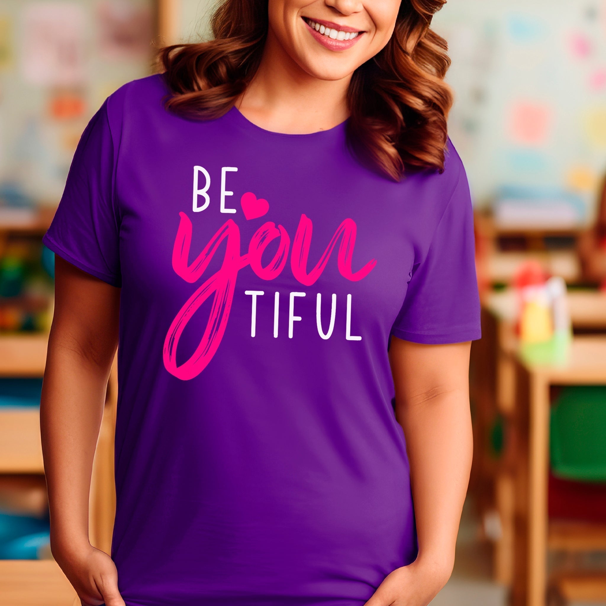 BeYOUtiful Premium T-Shirt - Embedded Designz