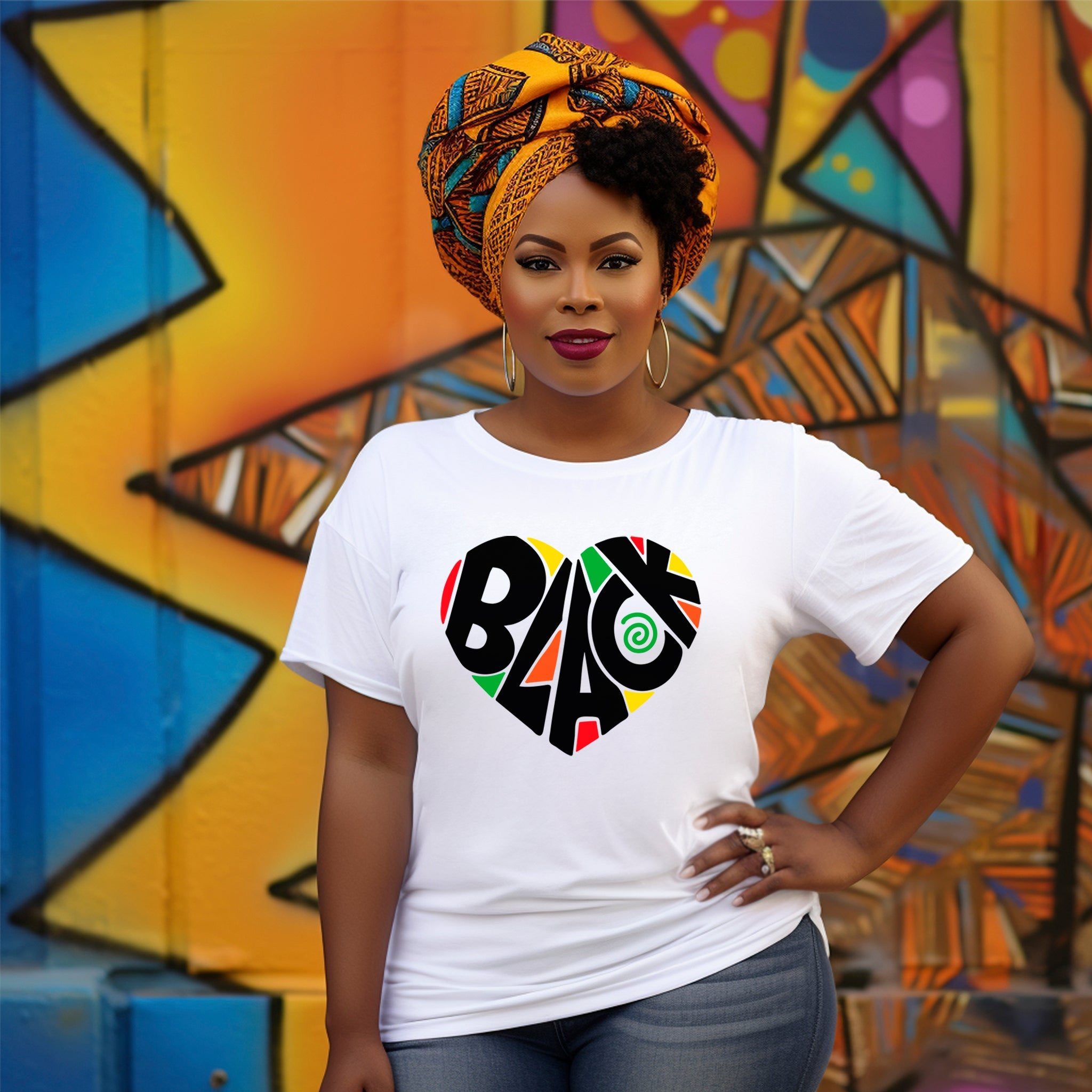 Black Love Premium T-Shirt - Embedded Designz