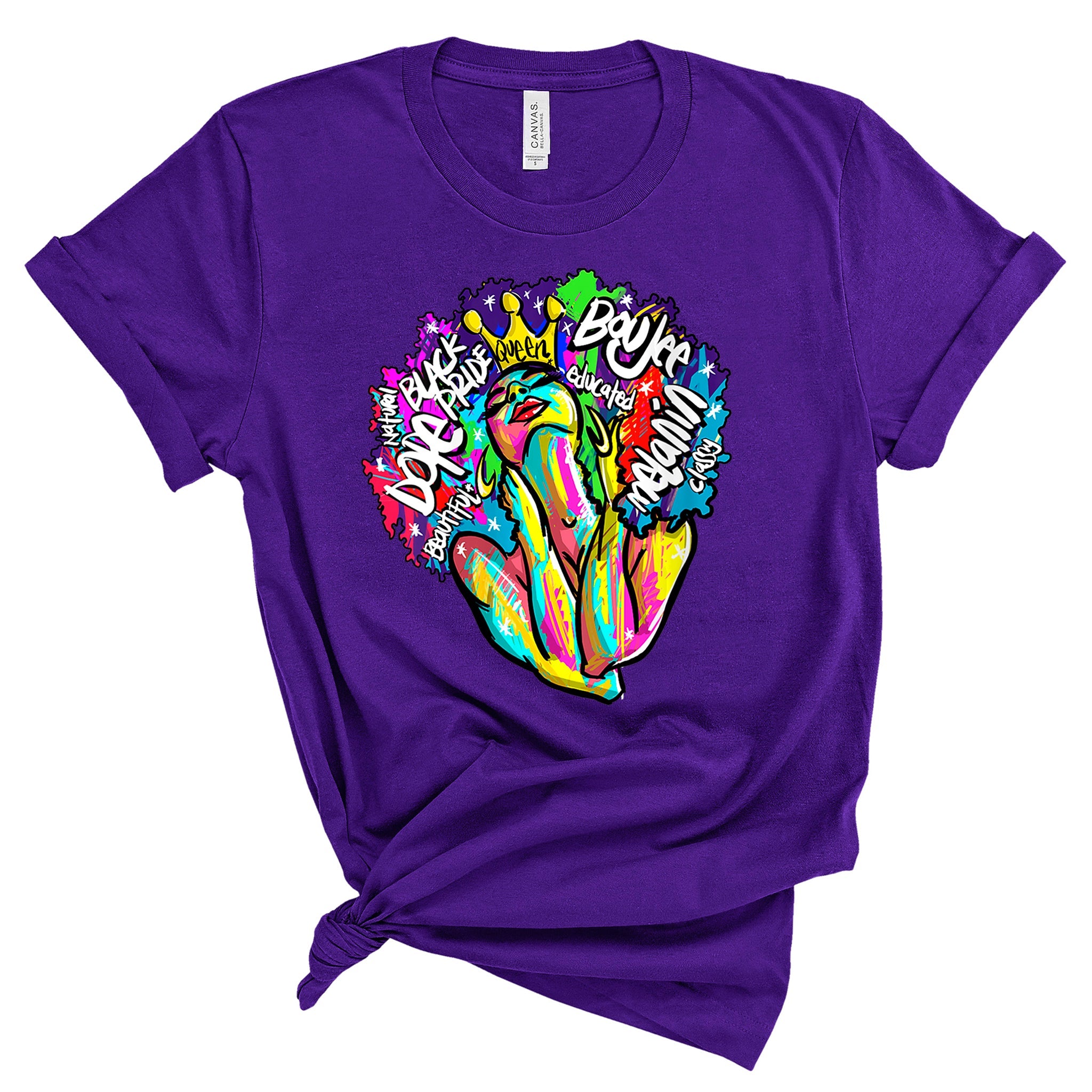 Dope Black Queen Premium T-Shirt - Embedded Designz