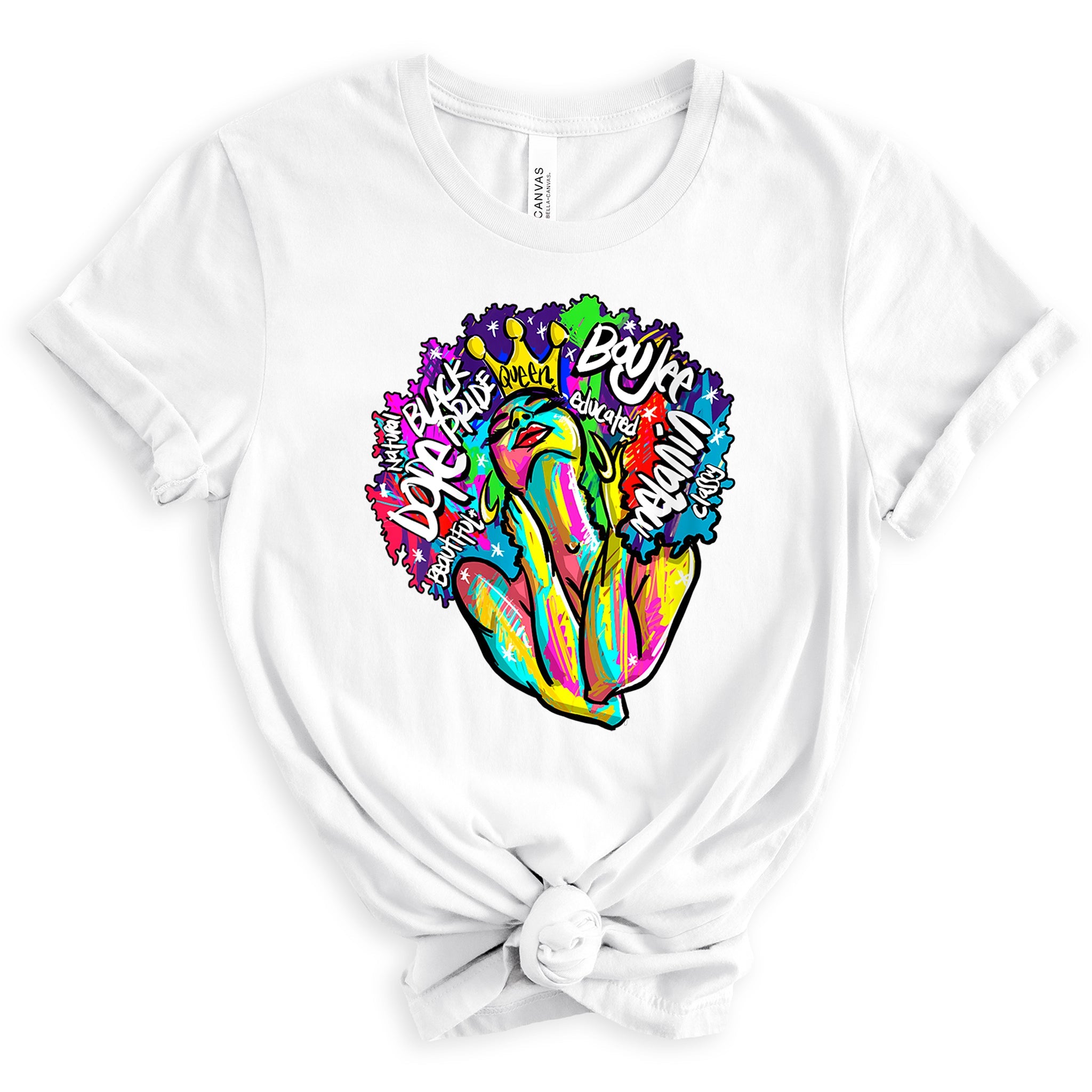 Dope Black Queen Premium T-Shirt - Embedded Designz