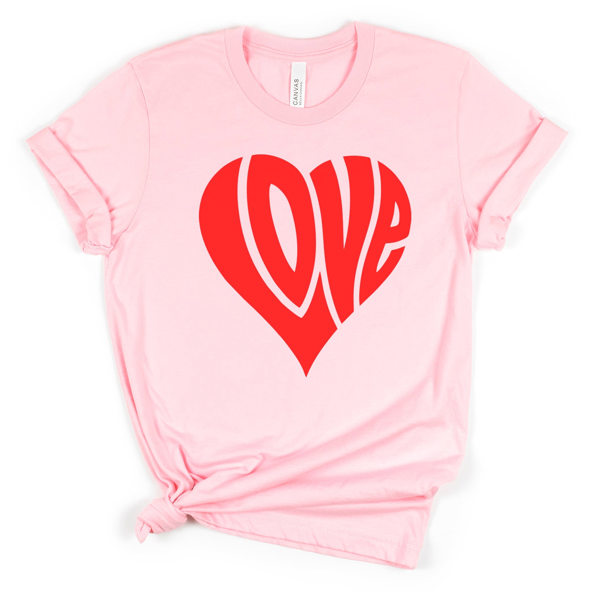 Groovy Love Premium Valentine's T-Shirt - Embedded Designz