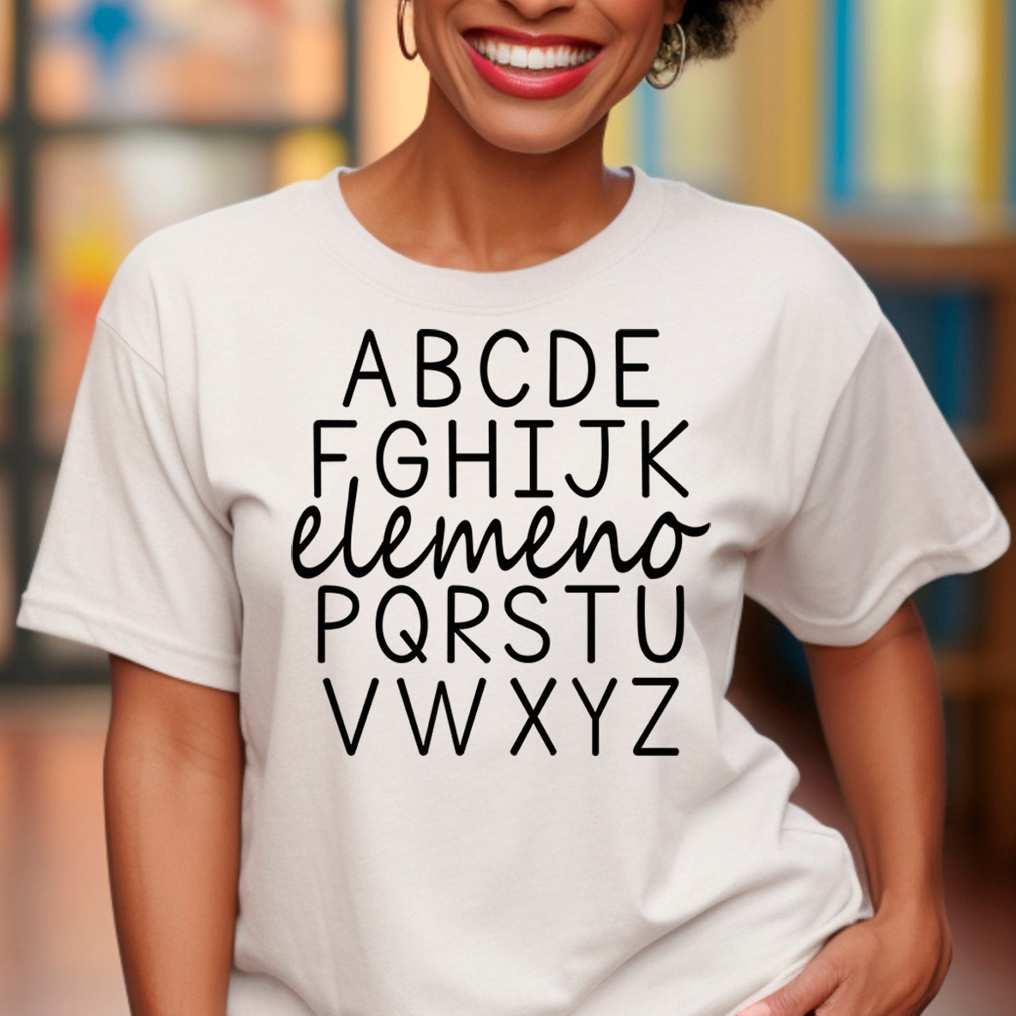 HIJK..elemeno...P Alphabet Premium T-Shirt - Embedded Designz