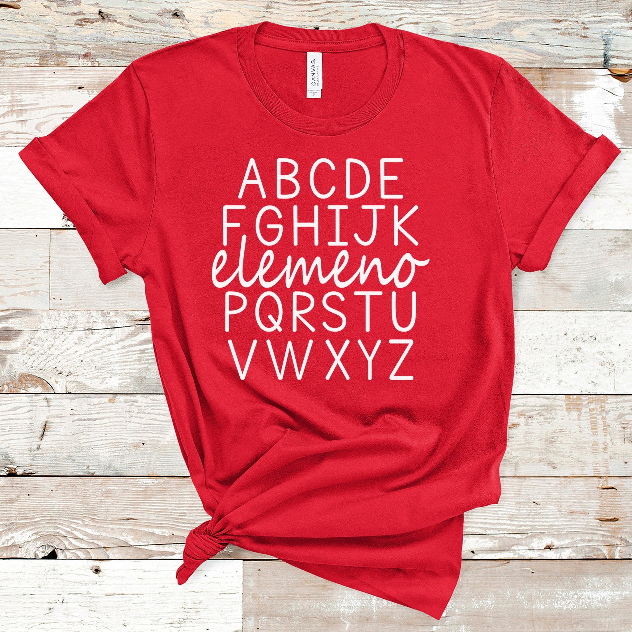 HIJK..elemeno...P Alphabet Premium T-Shirt - Embedded Designz