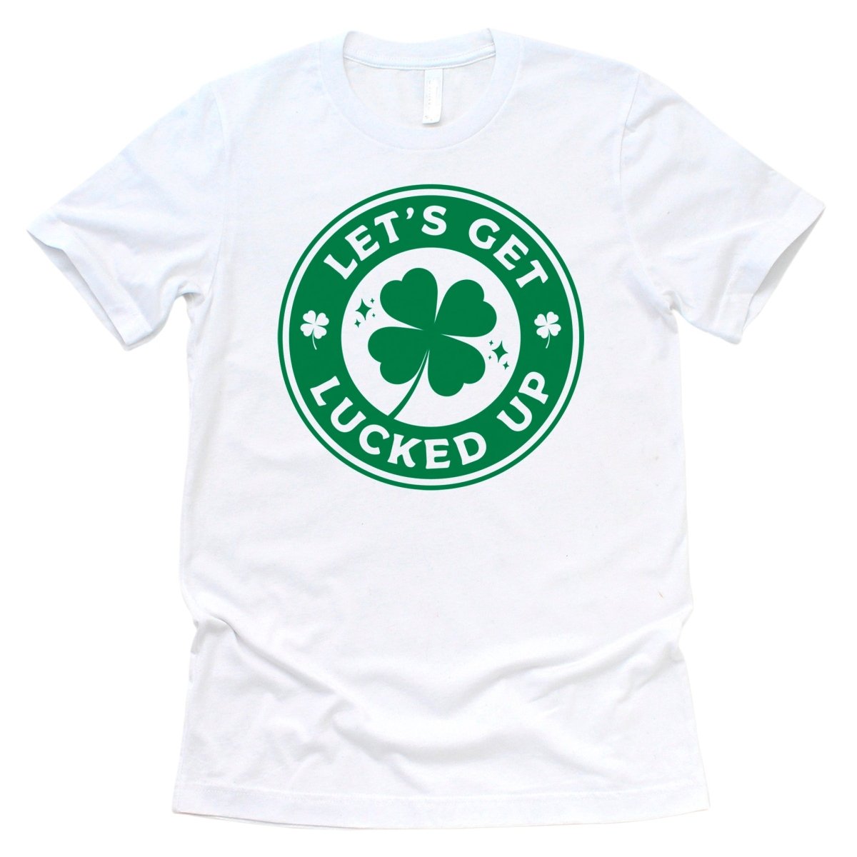 Let's Get Lucked Up St. Patrick's Day Premium T-Shirt - Embedded Designz