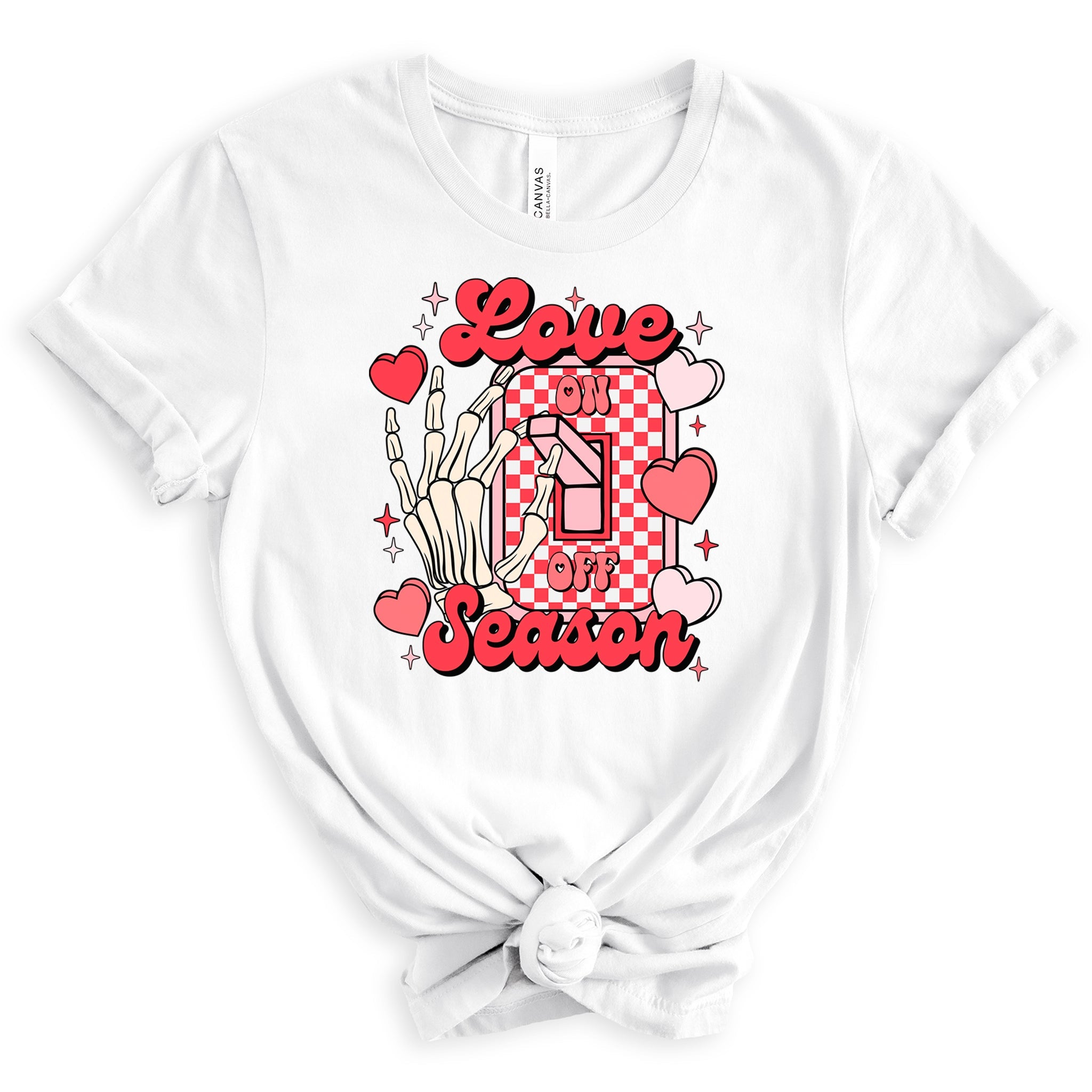 Love Season 'On' Premium Valentine's T-Shirt - Embedded Designz