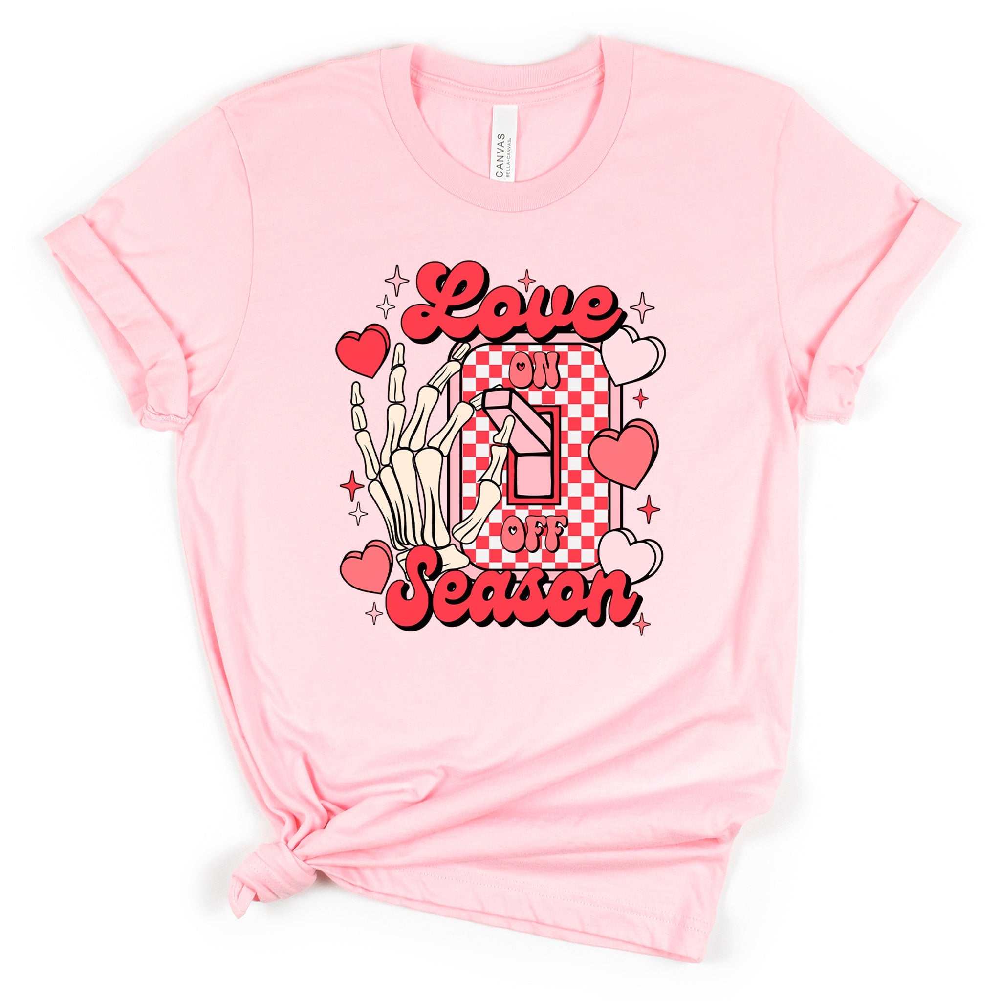 Love Season 'On' Premium Valentine's T-Shirt - Embedded Designz