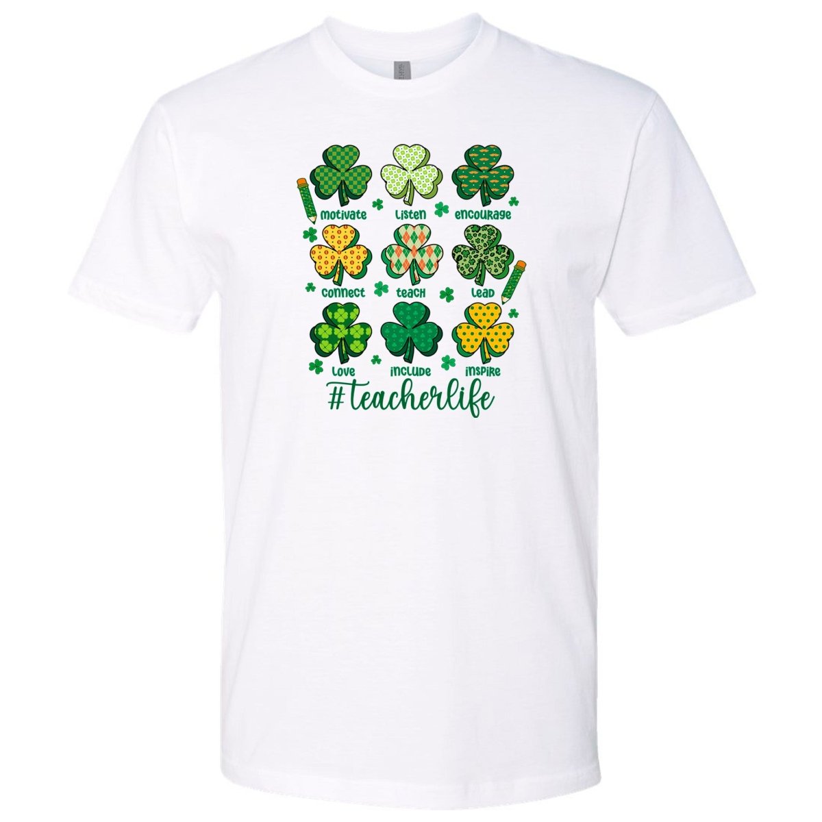 Lucky Teacher Life Premium T-Shirt - Embedded Designz