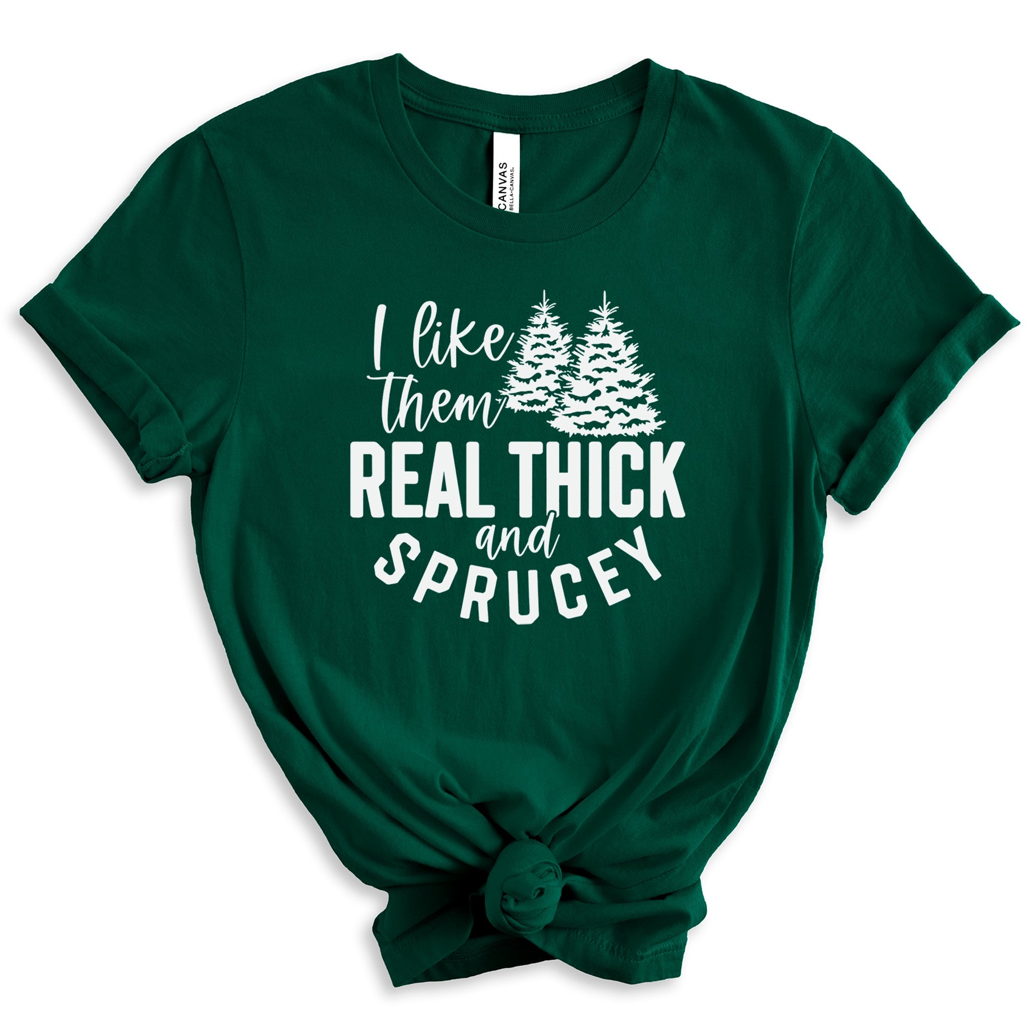 Real Thick and Sprucey Premium T-Shirt - Embedded Designz