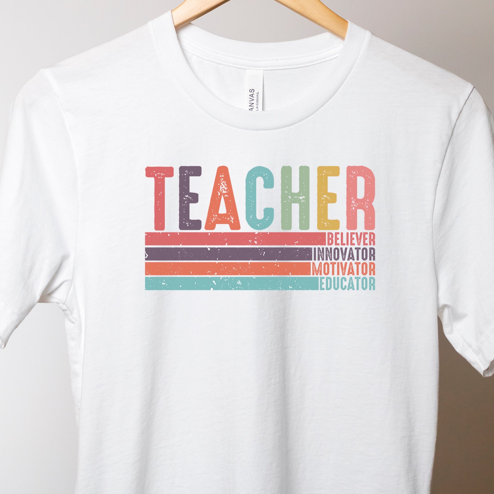 Teacher Qualities Premium T-Shirt - Embedded Designz
