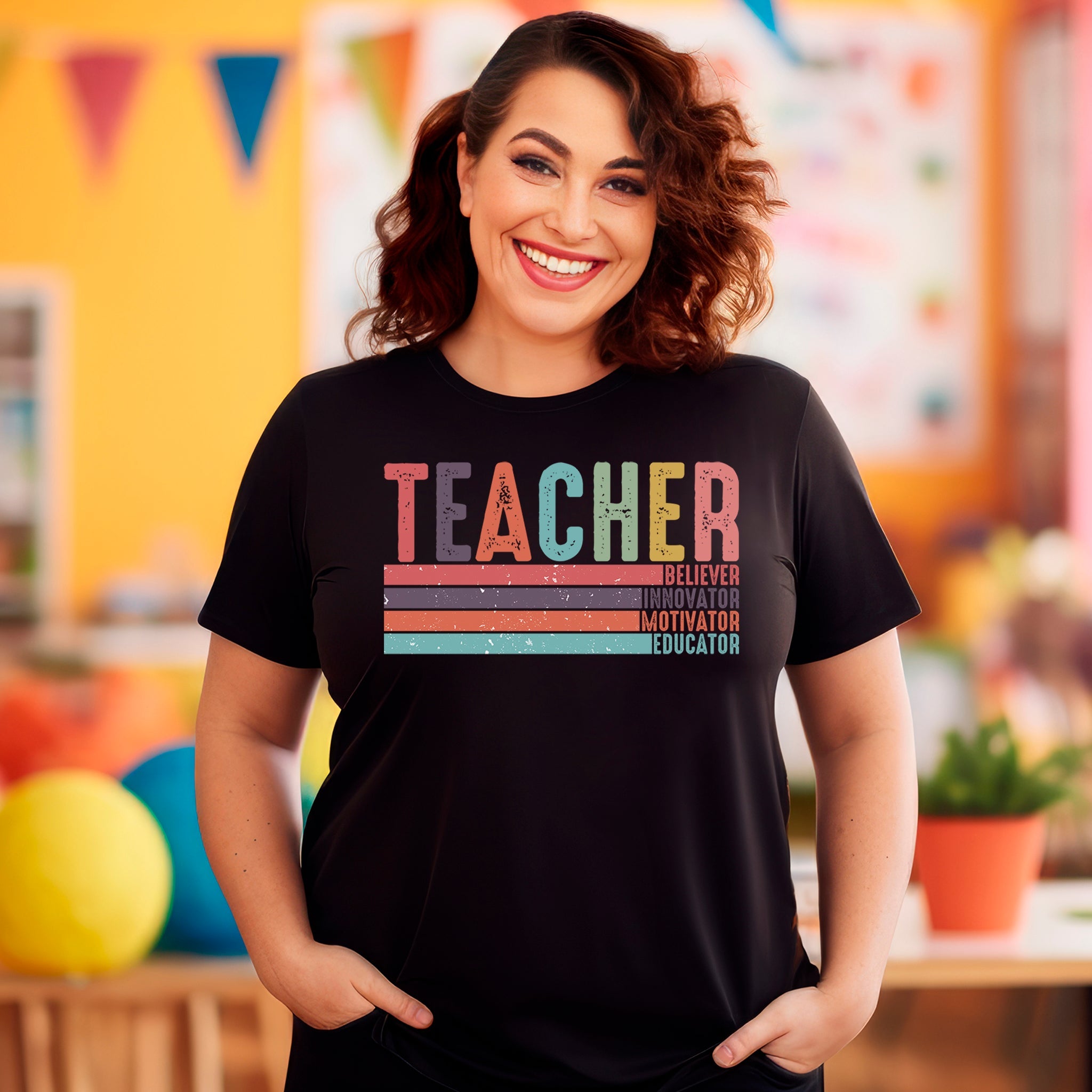 Teacher Qualities Premium T-Shirt - Embedded Designz