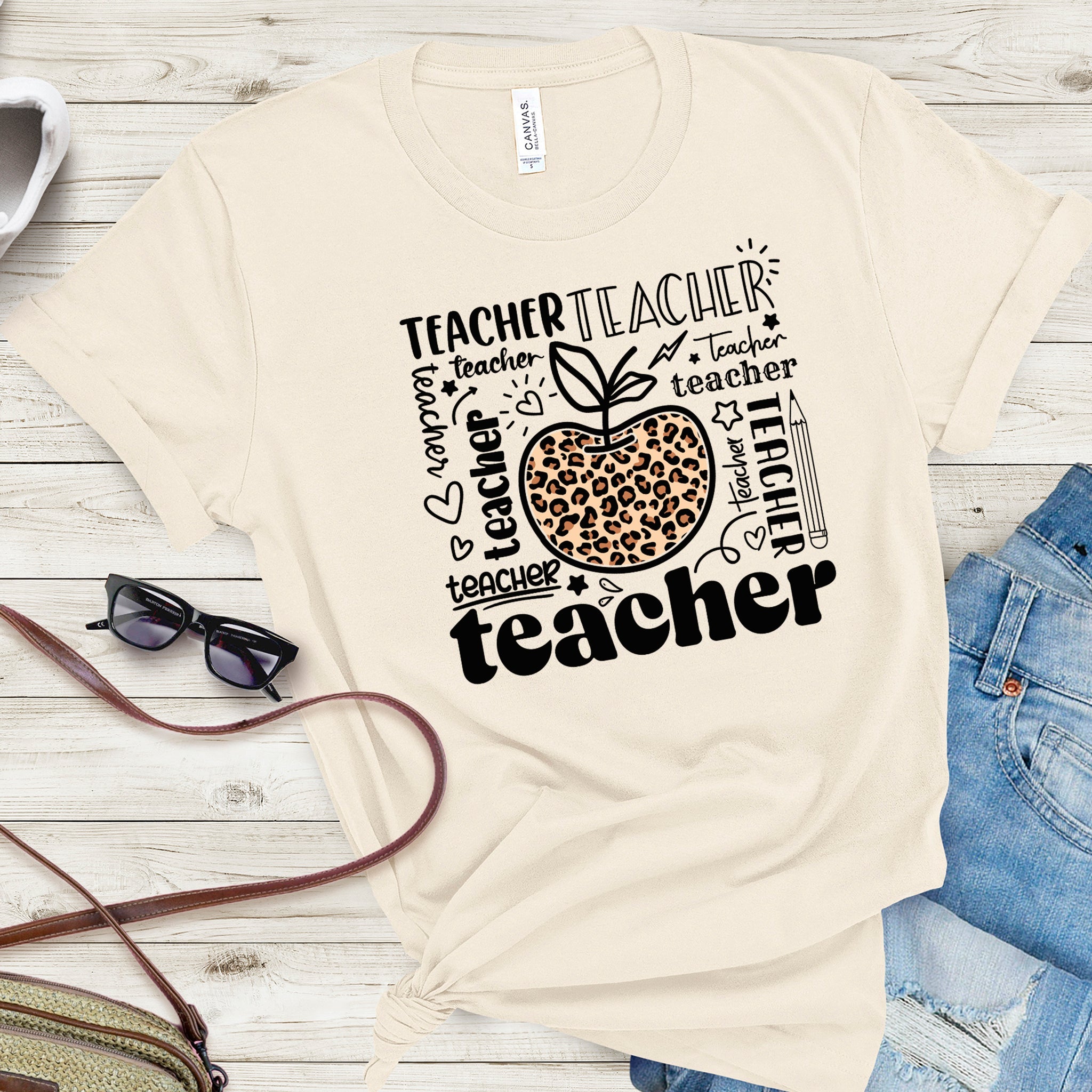 Teacher, Teacher Premium T-Shirt - Embedded Designz