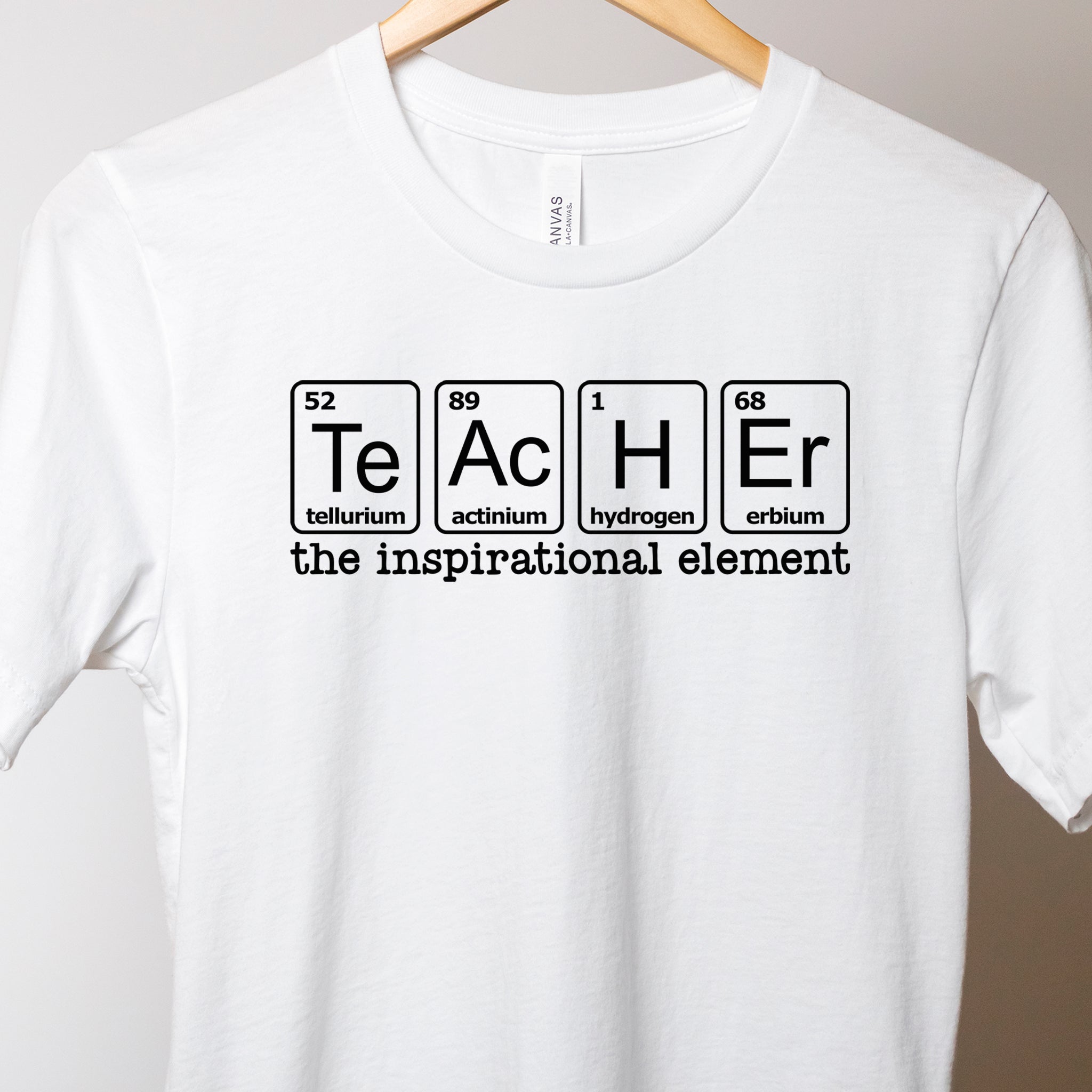 Teacher - The Inspirational Element Premium T-Shirt - Embedded Designz