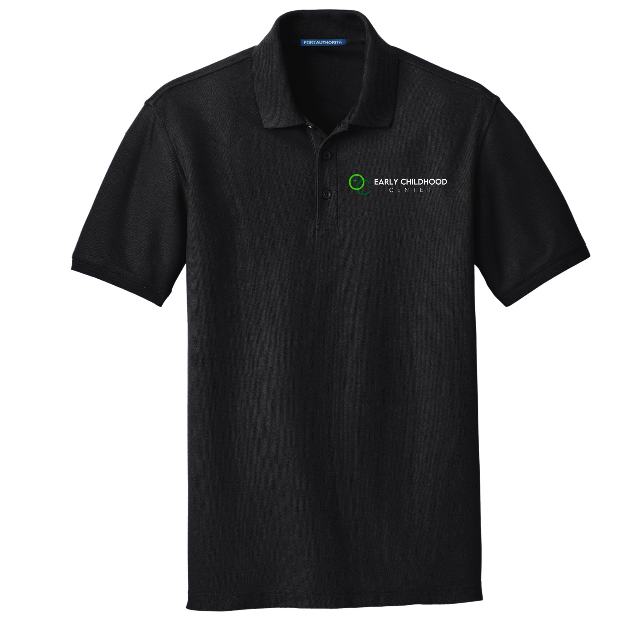 The OC Logo Adult Pique Polo Shirt - Embedded Designz