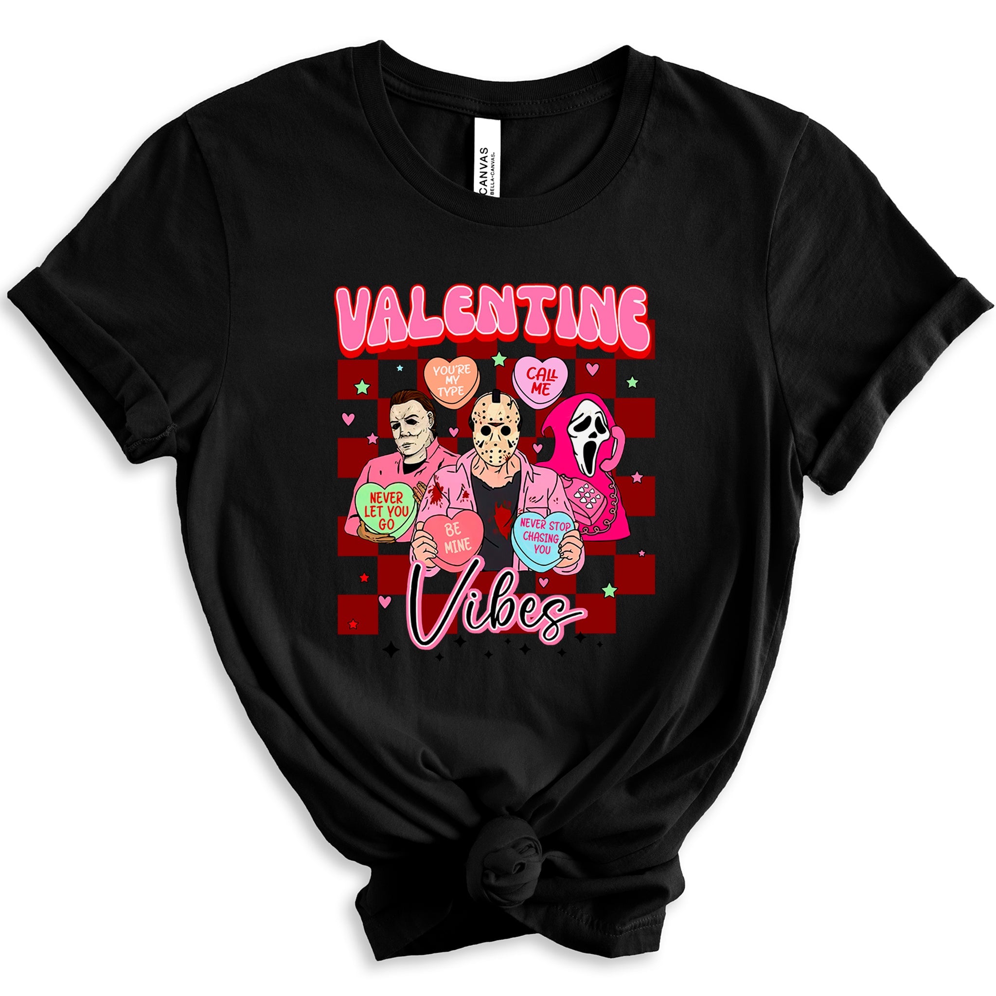 Valentine Vibes Premium Valentine's T-Shirt - Embedded Designz