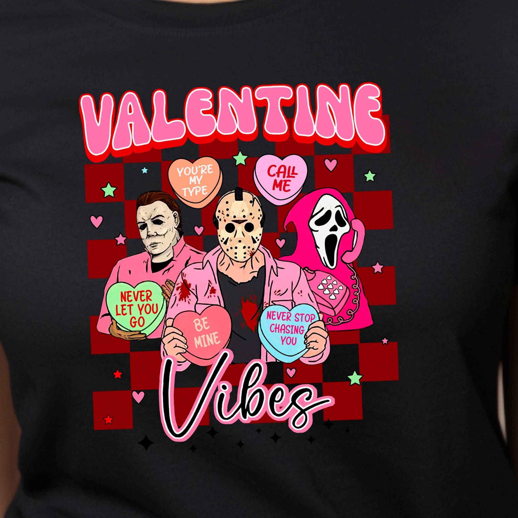 Valentine Vibes Premium Valentine's T-Shirt - Embedded Designz