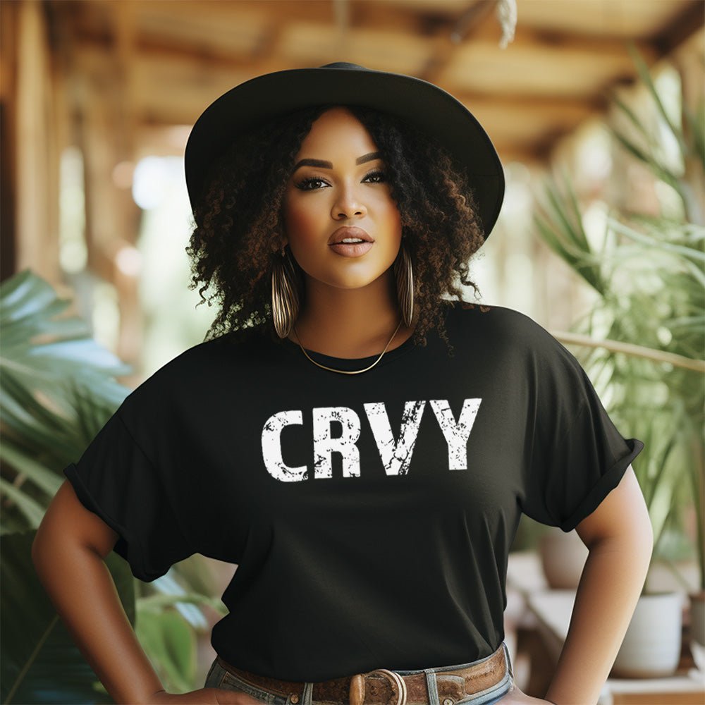 CRVY Premium Statement Tee - Embedded Designz