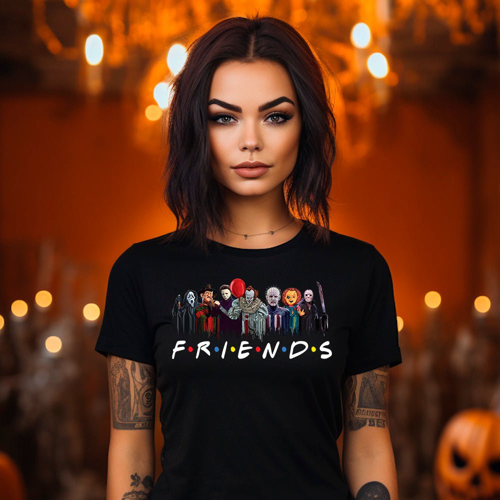 Friends Premium Halloween T - Shirt - Embedded Designz