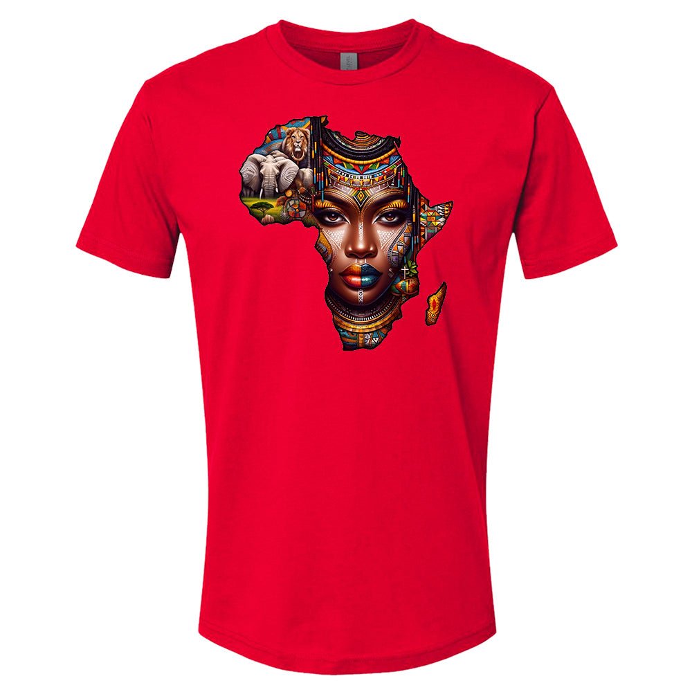 Queen Africa Premium T-Shirt - Embedded Designz