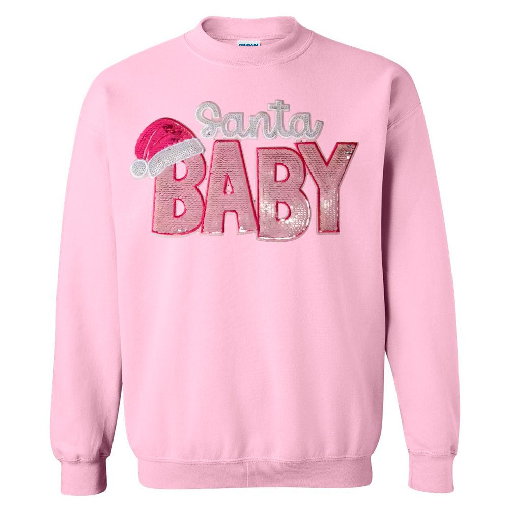 Santa Baby Premium Christmas Sweatshirt - Embedded Designz