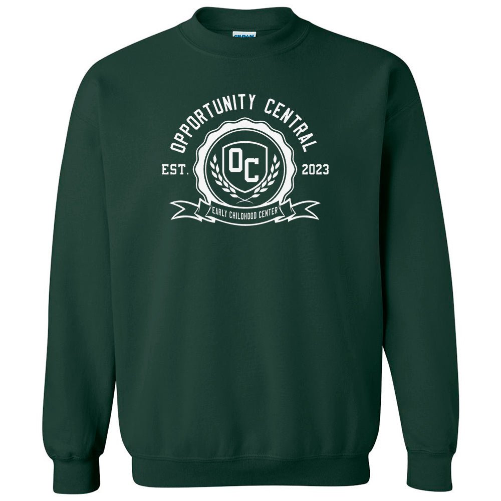 The OC Crest Crewneck Sweatshirt - Embedded Designz