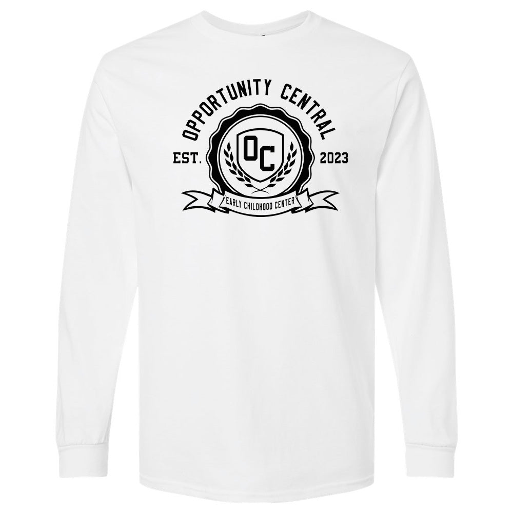 The OC Crest Long - Sleeve T-Shirt - Embedded Designz