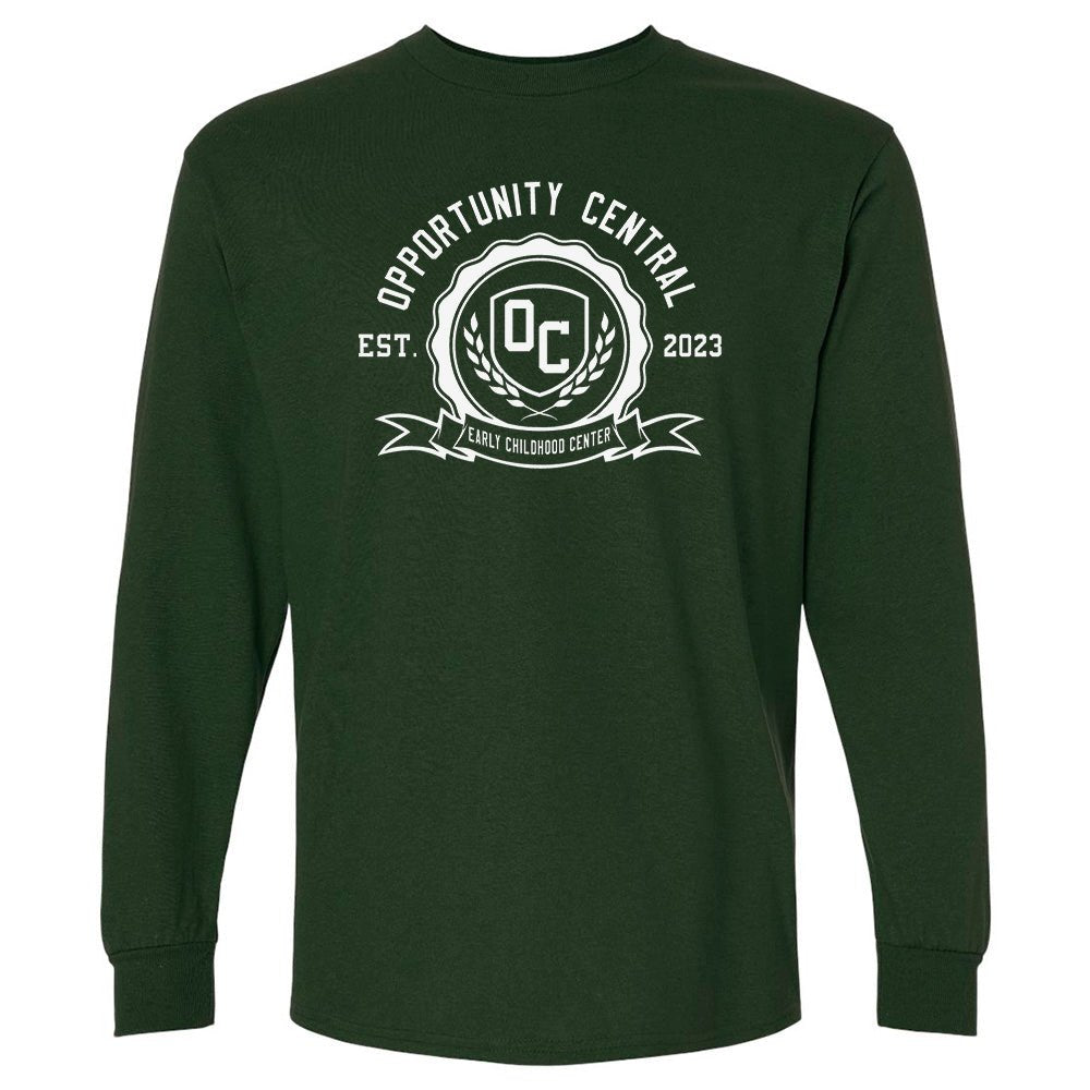 The OC Crest Long - Sleeve T-Shirt - Embedded Designz