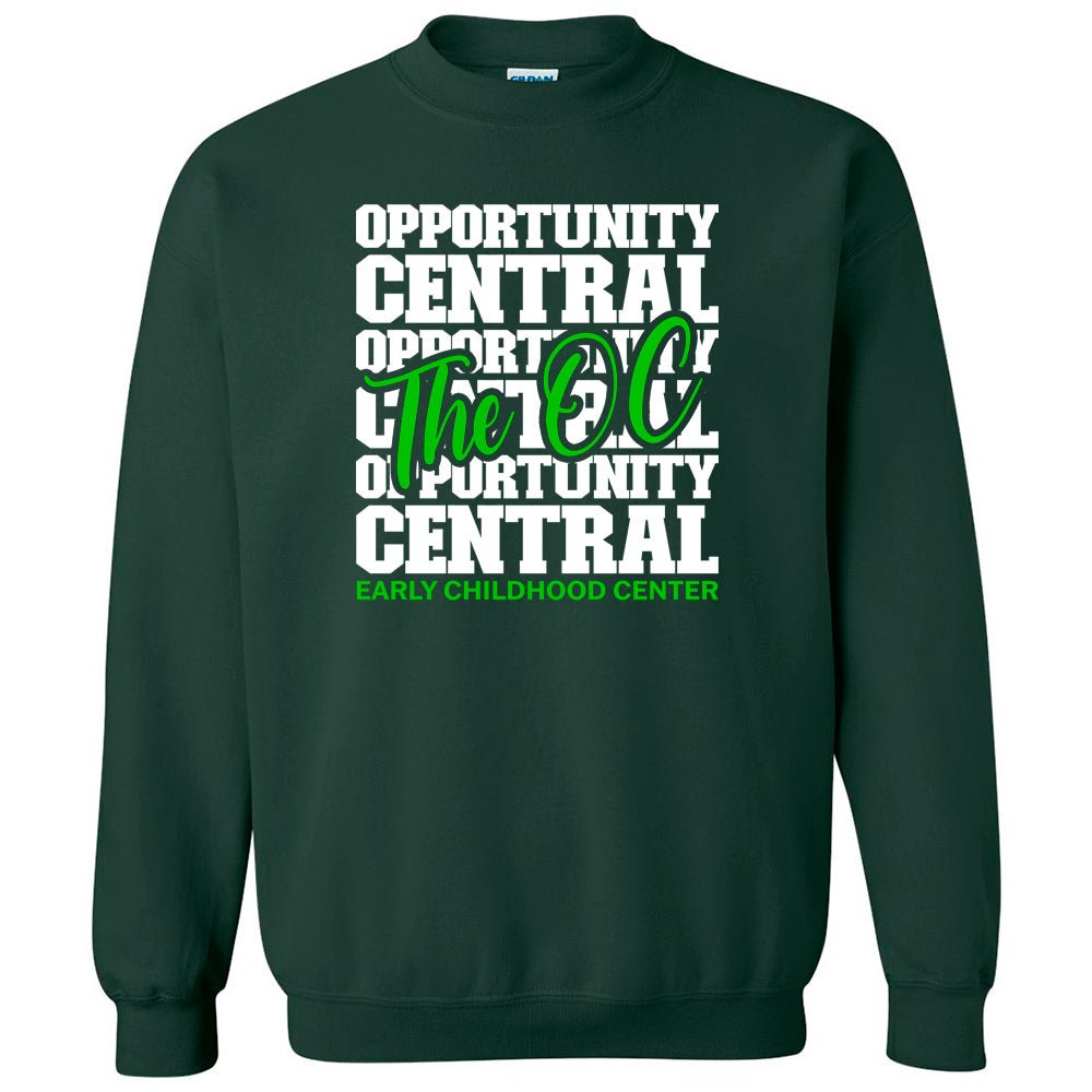 The OC Repeat Crewneck Sweatshirt - Embedded Designz