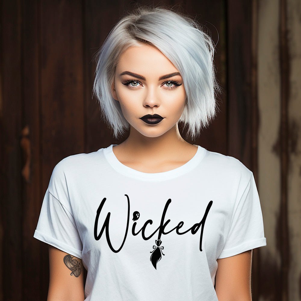 Wicked Premium Halloween T - Shirt - Embedded Designz