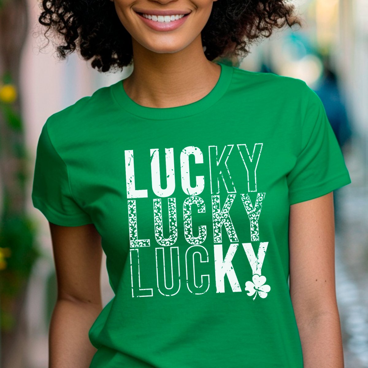 3 Times As Lucky St. Patrick's Day Premium T-Shirt - Embedded Designz