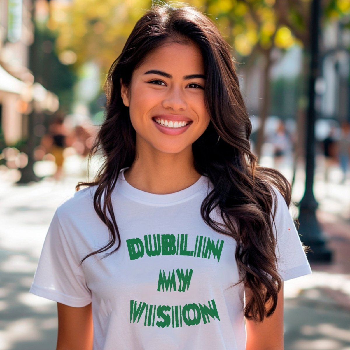 Dublin My Vision St. Patrick's Day Premium T-Shirt - Embedded Designz